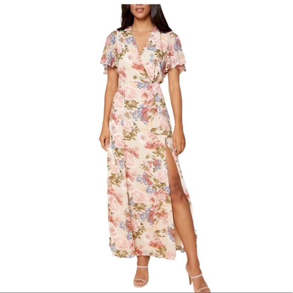 FLORAL MAXI DRESS, NWT